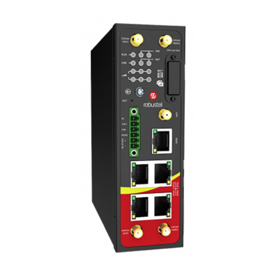 Robustel GoRugged R2000 Dual User Manual