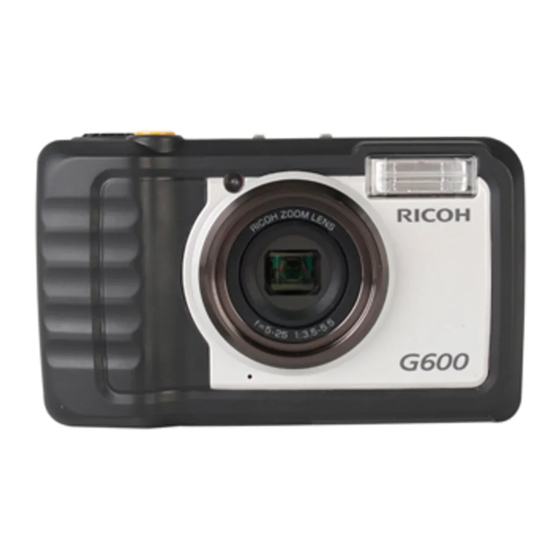Ricoh G600 User Manual