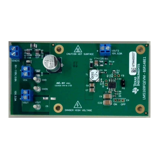 Texas Instruments LM5168FQEVM User Manual