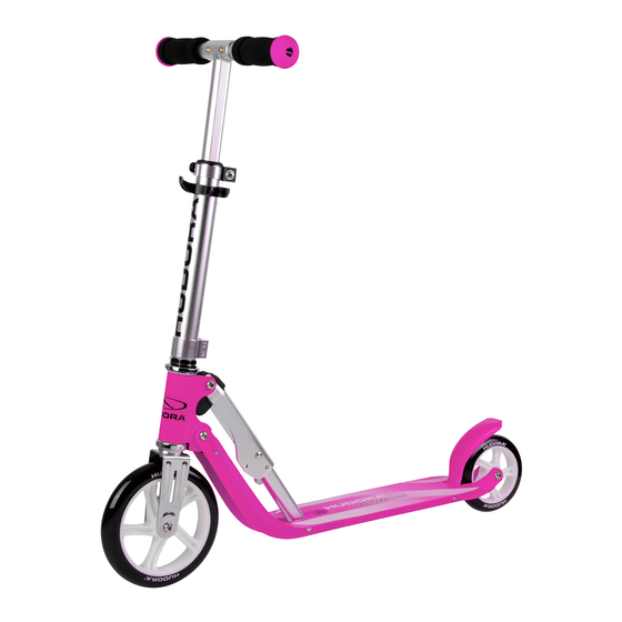 Hudora 14201 Instructions On Assembly And Use