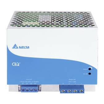 Delta CliQ II DRP024V480W3B Series Technical Data Sheet