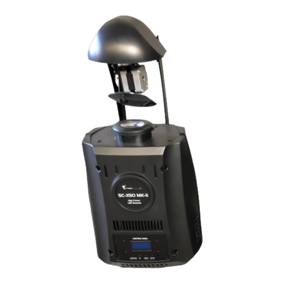 thomann STAIRVILLE SC-X50 MKII Scanner Manuals