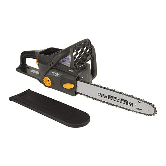 Stiga CS 48 Li 16 Battery Chainsaw Manuals