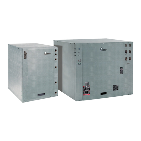 Nibe ClimateMaster Tranquility Water-To-Water SW Series Installation, Operation & Maintenance Manual