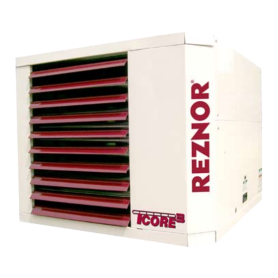 Reznor UEAS Installation &  Operation Instruction
