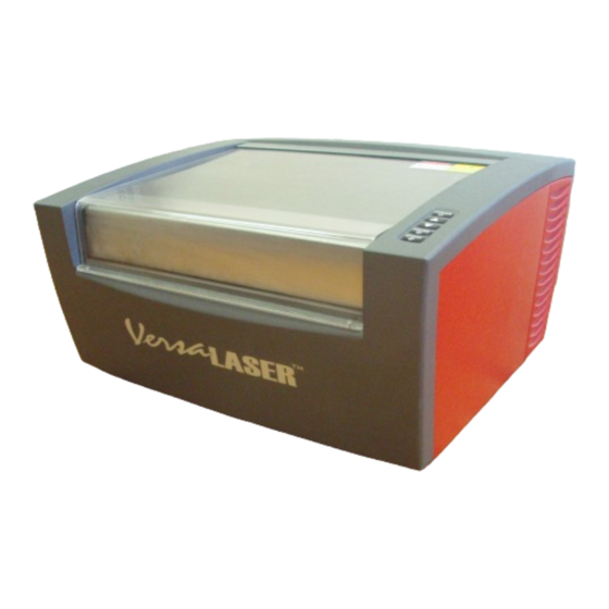 Universal Laser Systems VersaLaser VL-200 Safety, Installation, Operation, And Basic Maintenance Manual