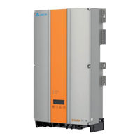 Delta SOL10.0-1TR3-E4 Operation And Installation Manual