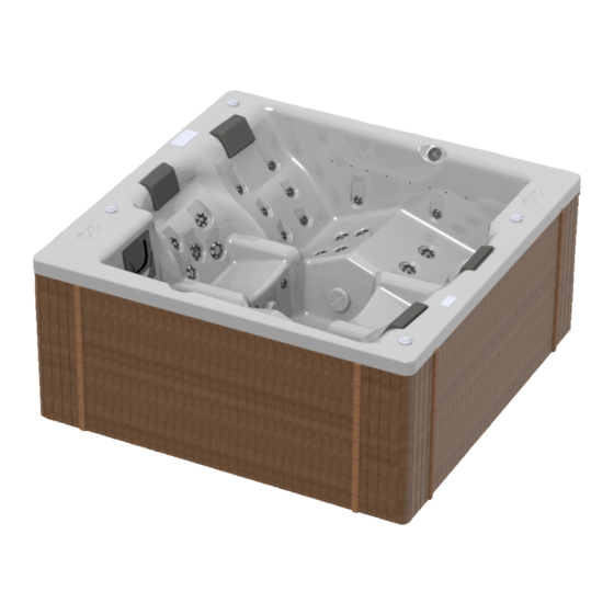 Poolspa GENESIS SPA 213 x 213 Bathtub Manuals