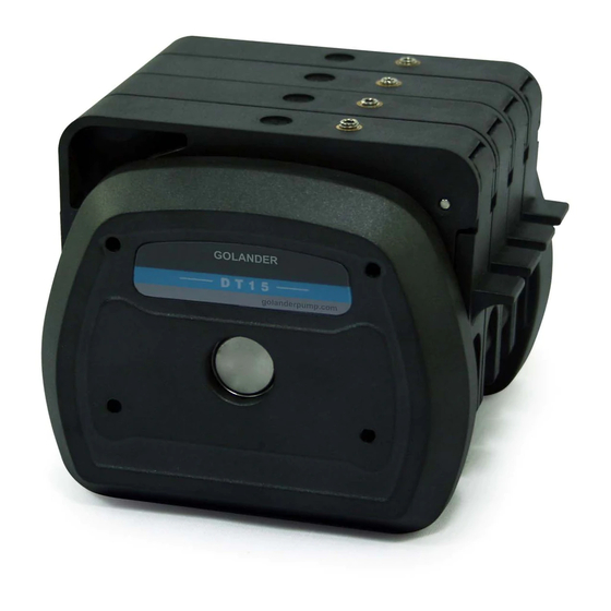 Golander pump DT15-14 User Manual