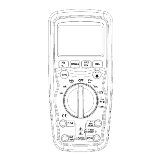 Multimetrix DMM 230 User Manual