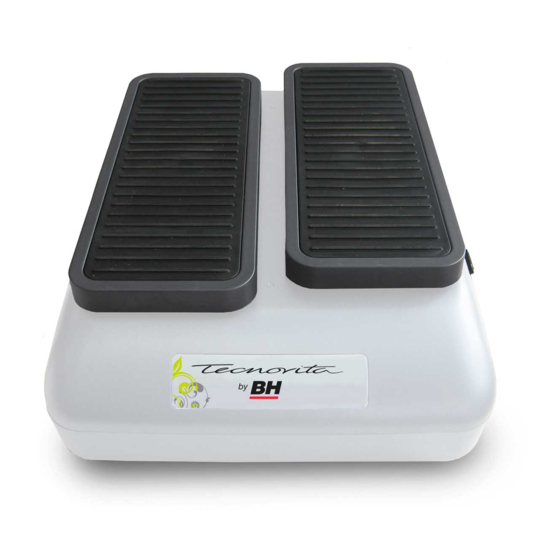 BH Tecnovita My Step YF63 Operating Instructions And Guarantee