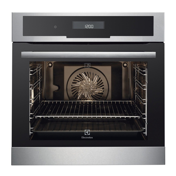 User Manuals: Electrolux EOC5851FOX Built-In Oven