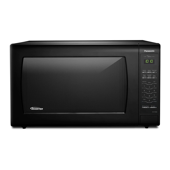 Panasonic NN-ST966W Operating Instructions Manual