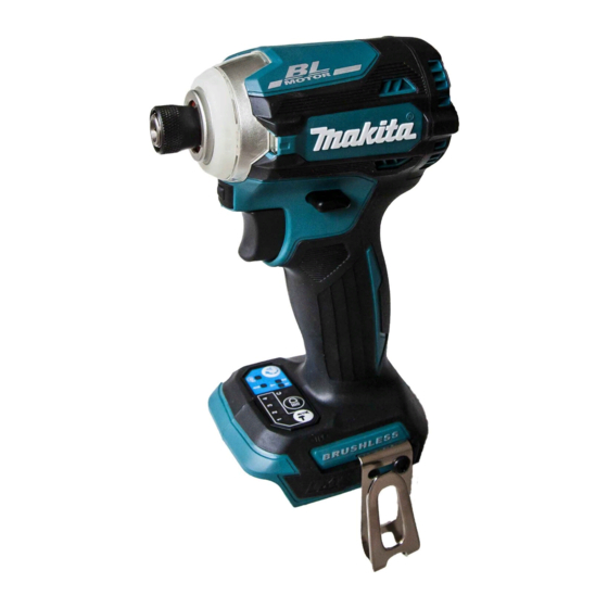 Makita XDT16 Manuals