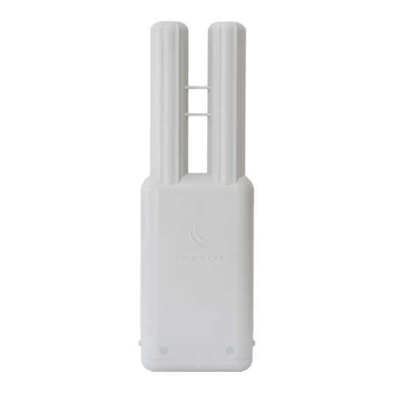 MikroTik RouterBOARD OmniTik 5HnD Quick Setup Manual And Warranty Information