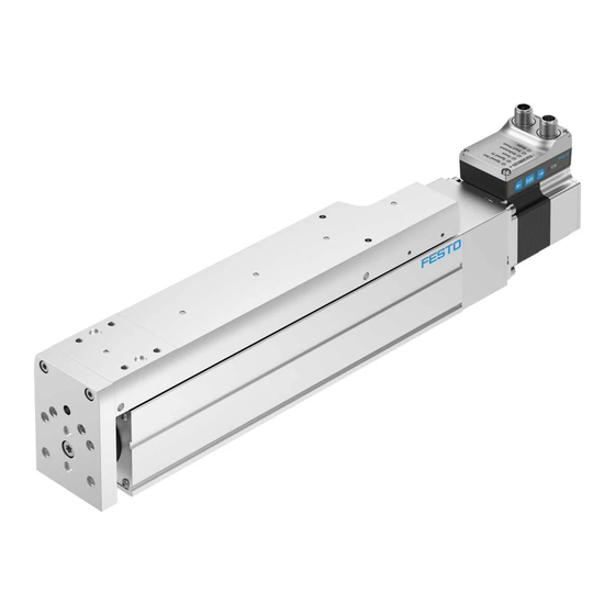 Festo EGSS-BS Operating Instructions Manual
