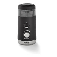 Sunbeam Products Mr.Coffee Multi Grind Blade Grinder User Manual
