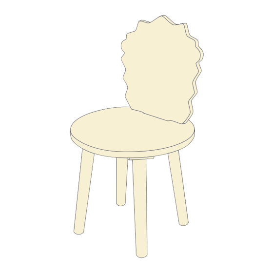 Great Little Trading Animal Chair Hedgehog L5293 Assembly