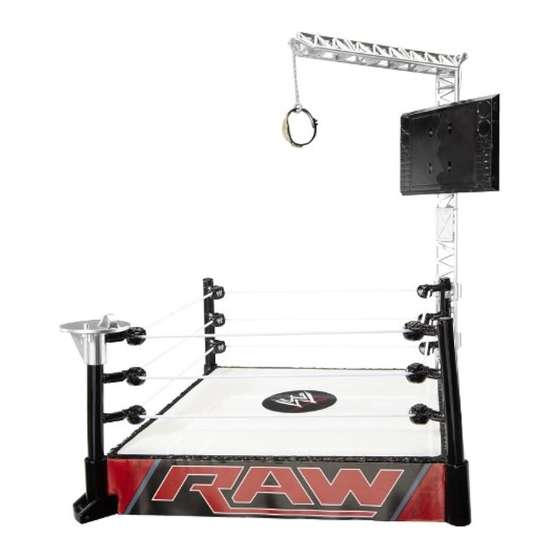 Mattel TURNBUCKLE TAKEDOWN RING BJN10 Instructions