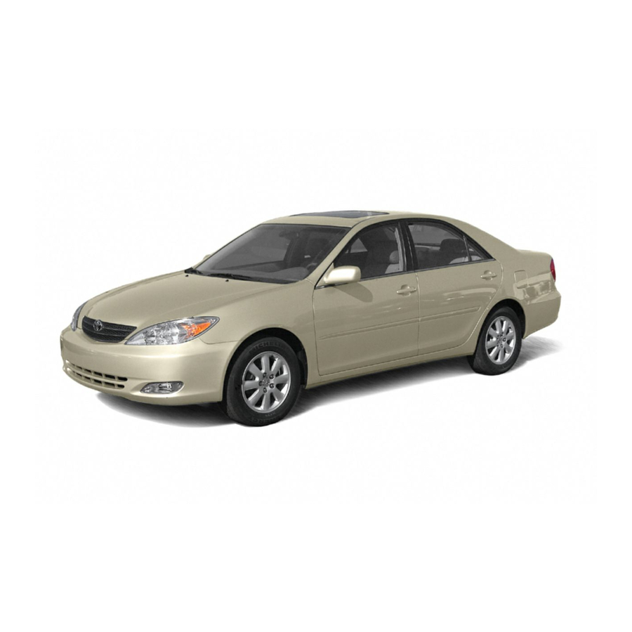 Toyota Camry 2005 Operating Manual