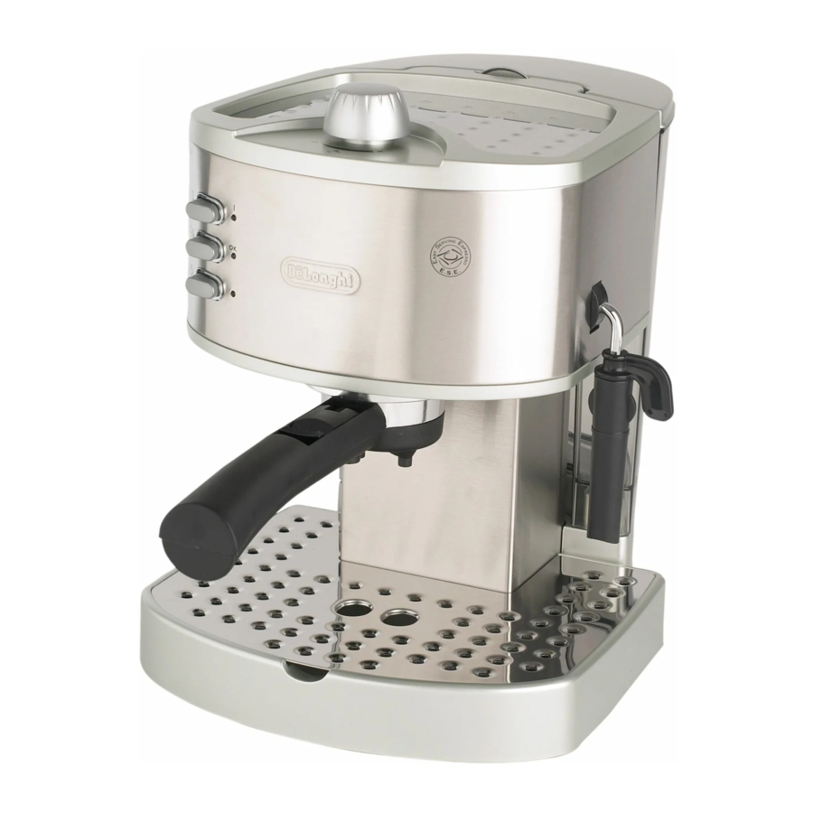 DeLonghi EC330 Instructions Manual