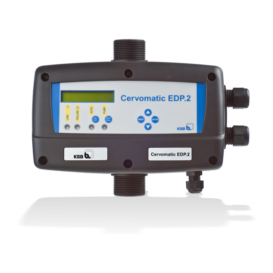KSB Cervomatic EDP.2 Installation & Operating Manual