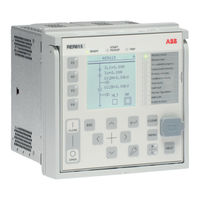 ABB Relion RER615 Technical Manual