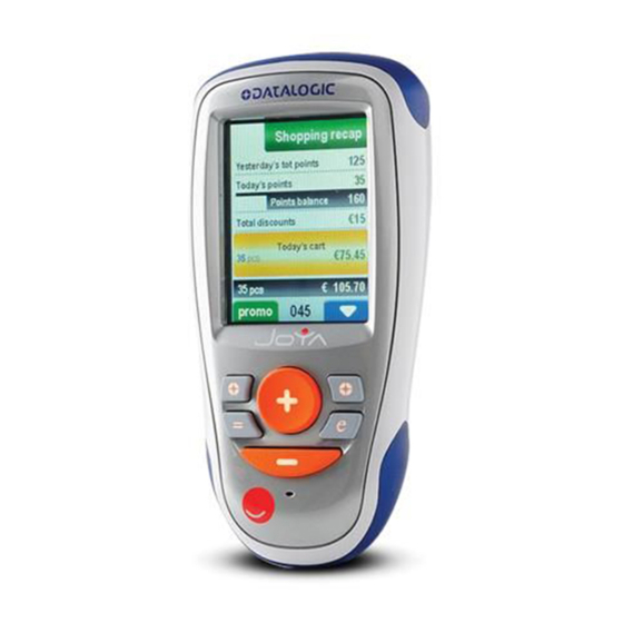 Datalogic Joya X2 Quick Start Manual