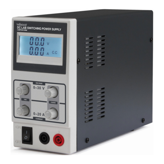 Velleman LABPS3010SM User Manual