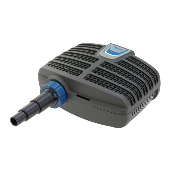 Oase AquaMax Eco Classic 1200 Operating Instructions Manual