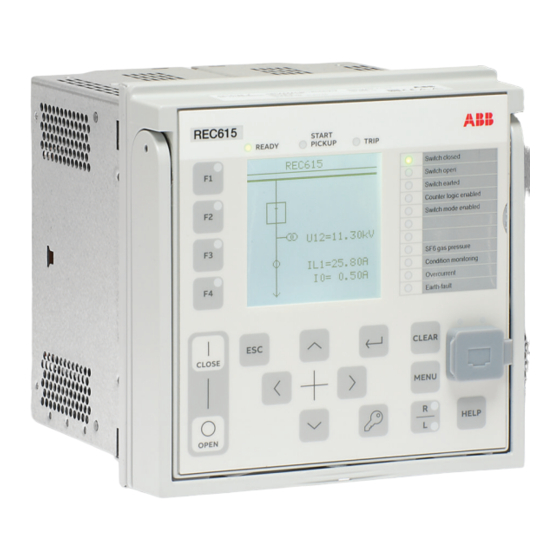 ABB RELION Series Communication Protocol Manual