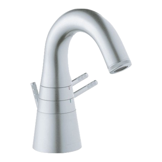 Grohe F1 21 077 Quick Start Manual