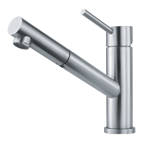 Franke ORBIT Installation And Service Manual