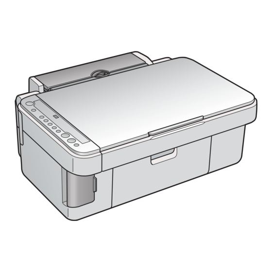 Epson STYLUS CX4500 Series Setup Manual