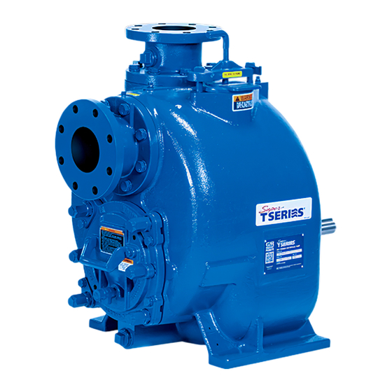 GORMAN-RUPP SUPER T6A65S-B Installation, Operation And Maintenance Manual