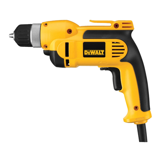 DeWalt DWD110 Instruction Manual
