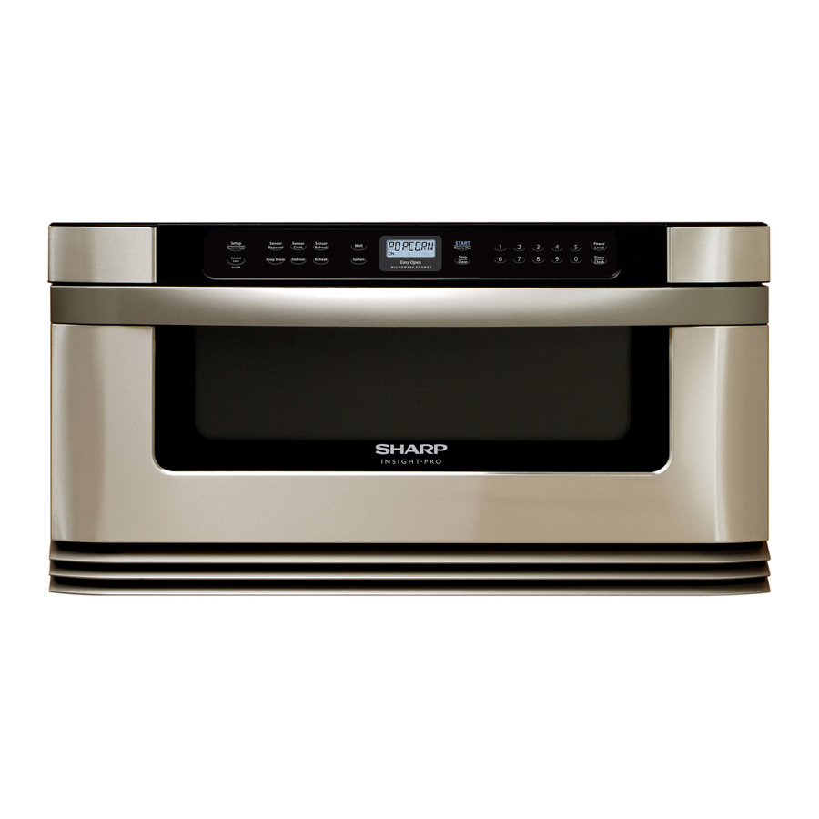 Sharp KB6002LS - 1.0 cu. Ft. Microwave Drawer Installation Tips