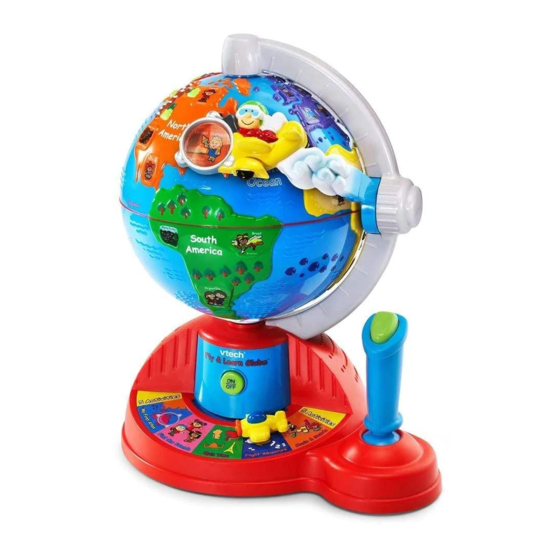 Vtech Fly & Discover Globe Manuals