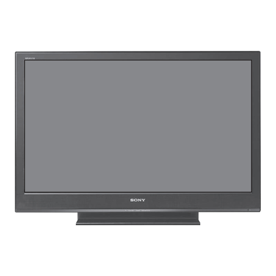 Sony KDL-32SL130 Service Manual