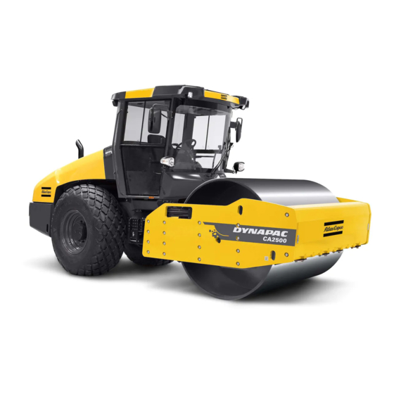 Atlas Copco CA2500 Instruction Manual