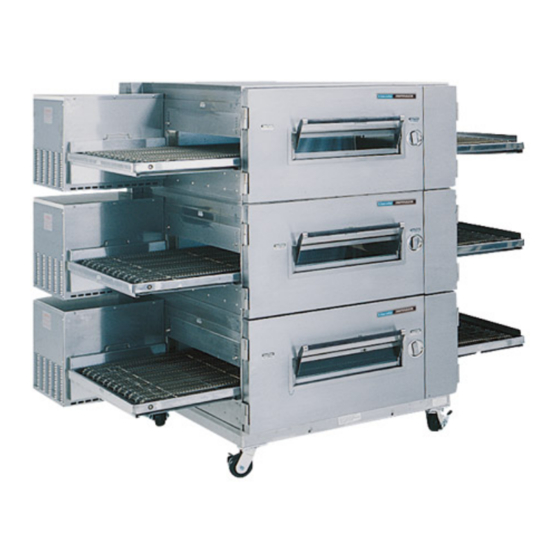 Lincoln Foodservice Impinger Series 1600 Operator's Manual