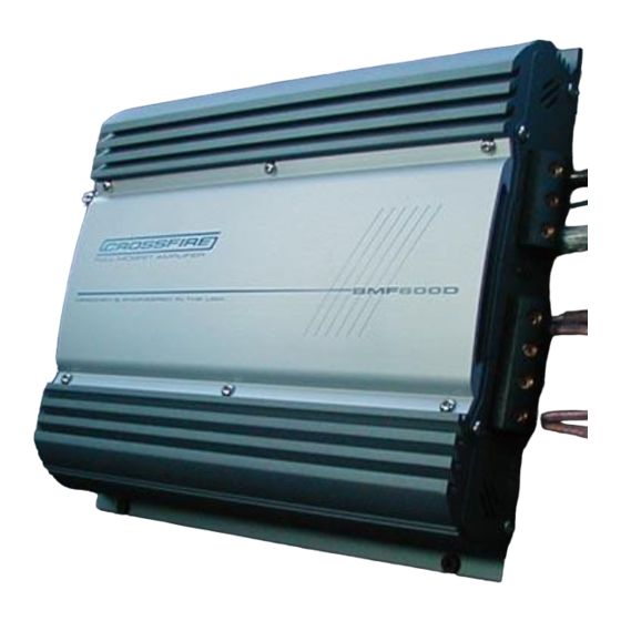 Crossfire BMF1000D Manual