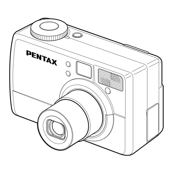 Pentax Optio 330 Operating Manual