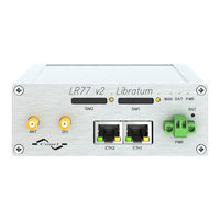 B+B SmartWorx LR77 v2 Libratum User Manual