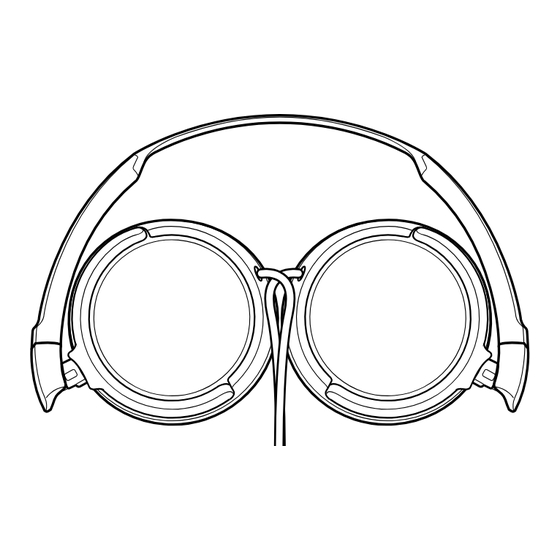 Sony MDR-ZX110 Operating Instructions