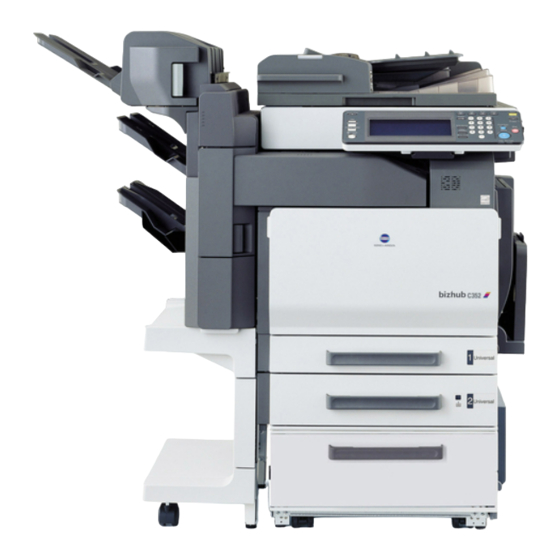 Konica Minolta bizhub C352 Installation Manual