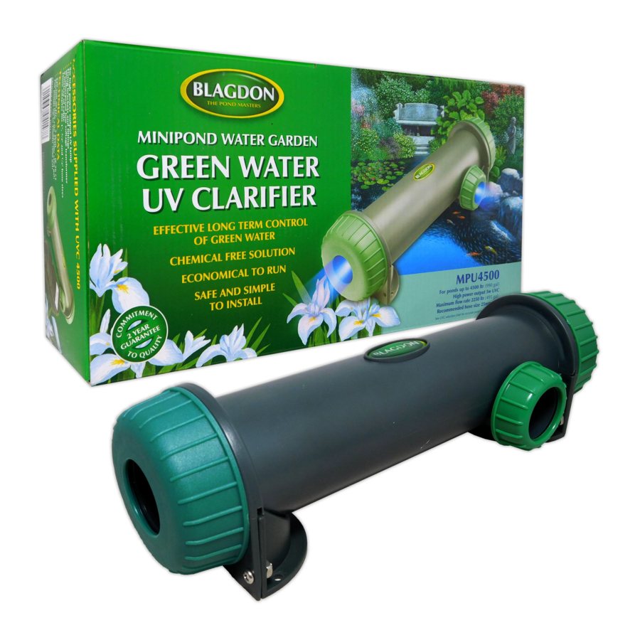 Blagdon MINIPOND UVC 4500 Instructions Manual