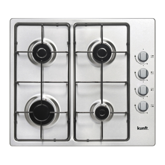 User Manuals: Logik LGHOBX12 Hob Stainless Steel
