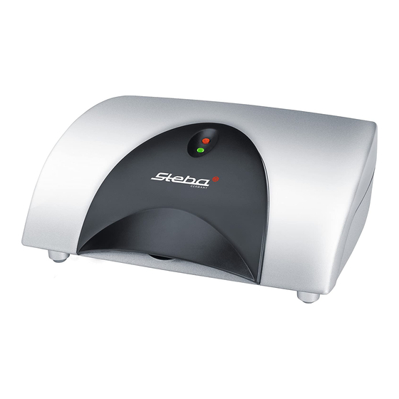 User Manuals: Steba SG 20 Sandwich Maker
