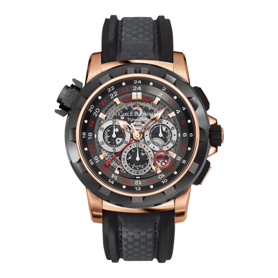 Carl F. Bucherer PATRAVI TRAVELTEC FOURX Instruction Manual